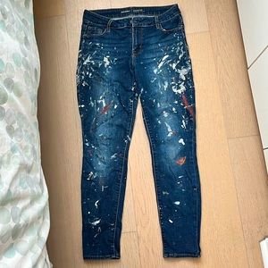 Old Navy Painters Jeans size 10